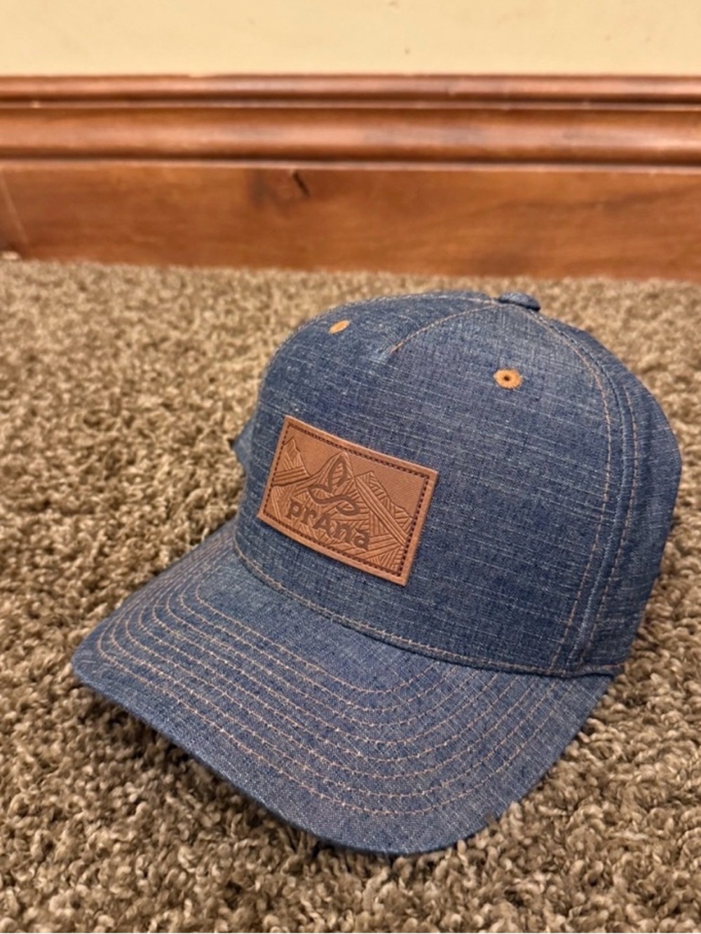 Denim Prana Trucker Hat
